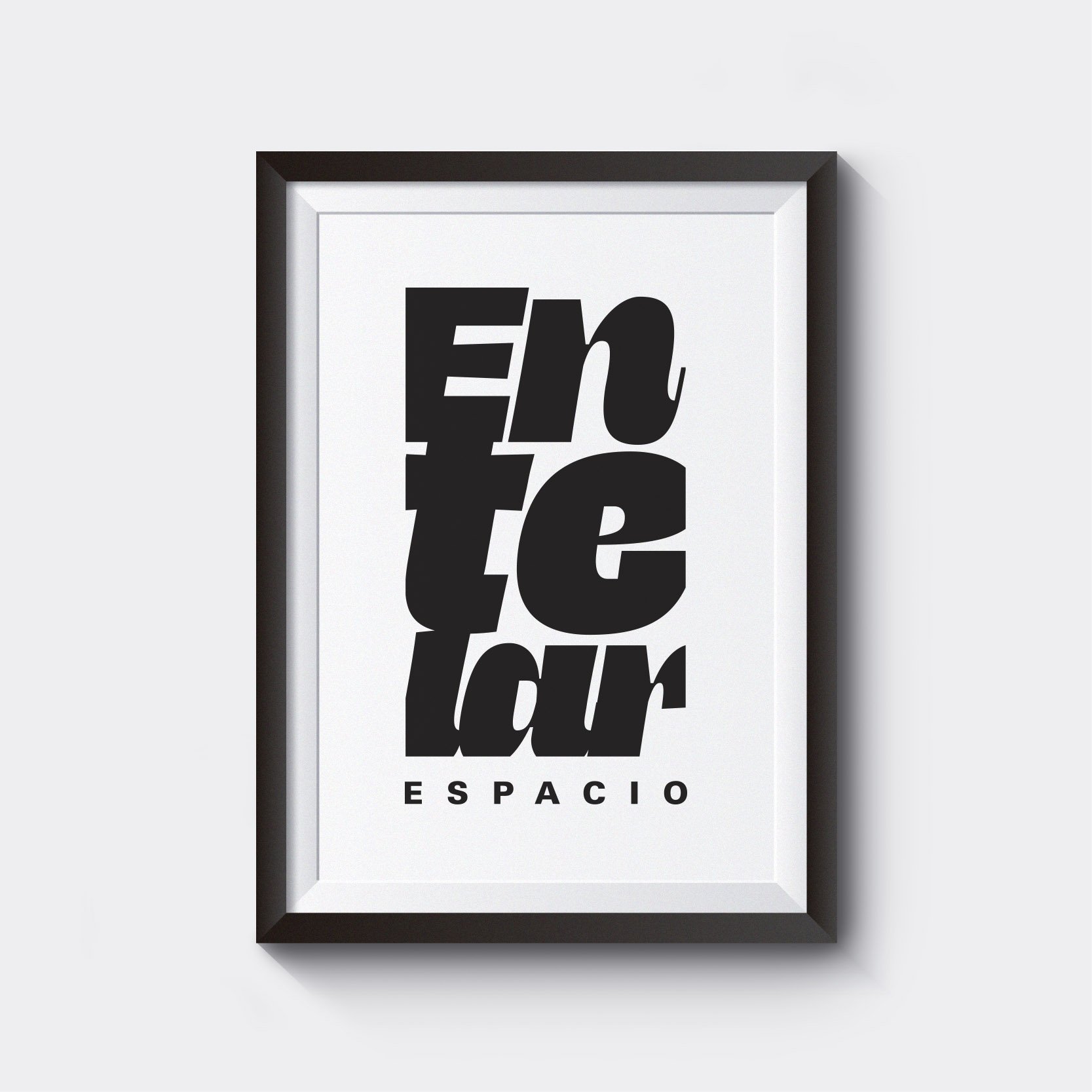 Afiche: Entelour — diseño de Guillermo Cardoso